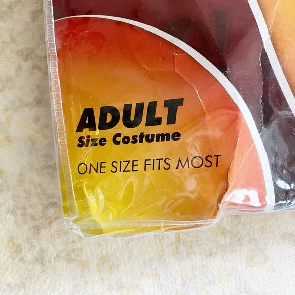 Fried Egg Costume Adult OS Halloween Party One Size Fits Most Food Breakfast - Picture 6 of 10